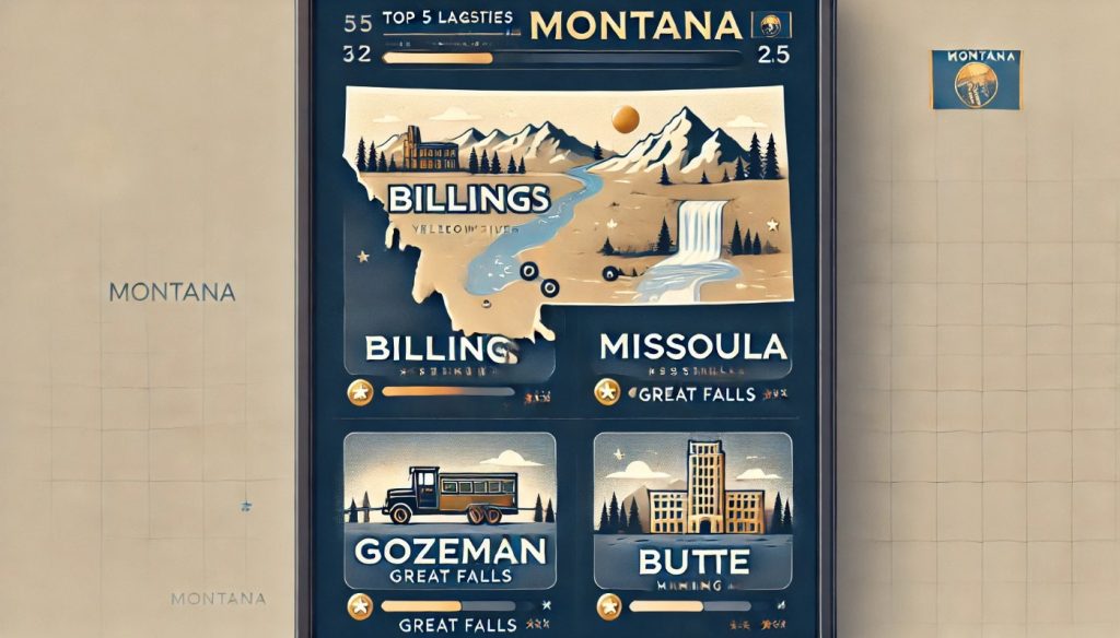 Top 5 Largest Cities in Montana